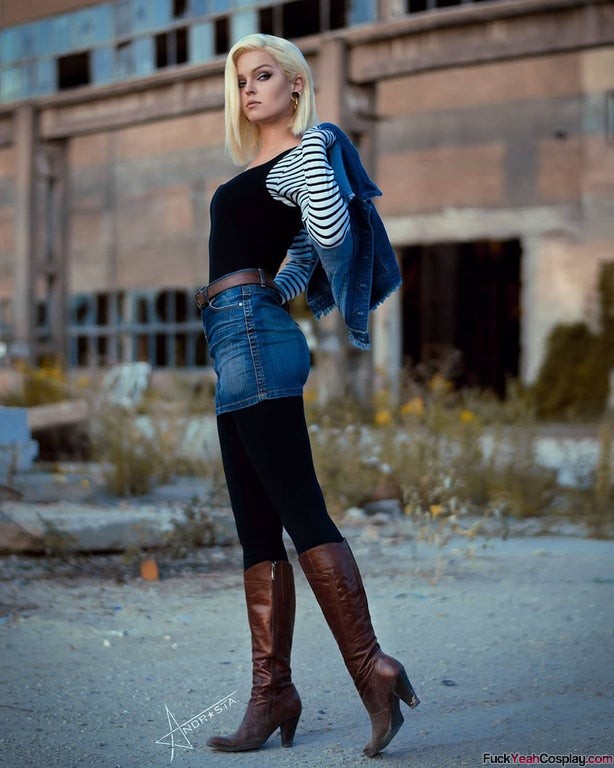 Andrasta As Android 18 Fuckyeahcosplay