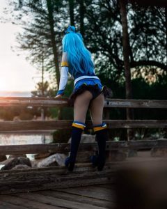 Aqua-Konosuba-by-Polyxena-Storm