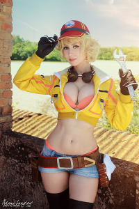 Cindy aurum from final fantasy by adami