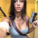 Lara croft from tomb raider cosplay by Kami Ferreira Cosplay