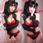 Rin-Tohsaka-Lingerie-by-Onbluesnow