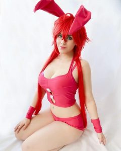 Sev Cosplay as Bunny Rias Gremory (Highschool DxD)