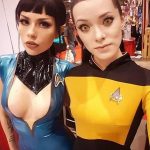 Vera-Bambi-as-a-Vulcan-and-Joanie-Brosas-as-Data