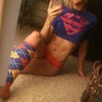 fit-supergirl-selfie